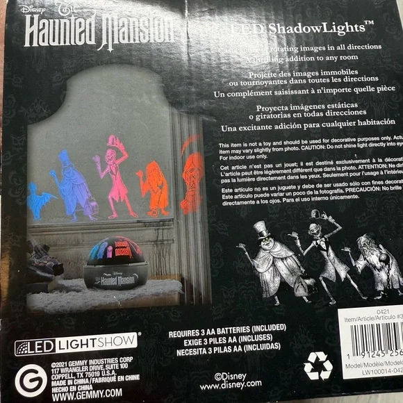 Haunted mansion led shadow lights new - Picture 9 of 11